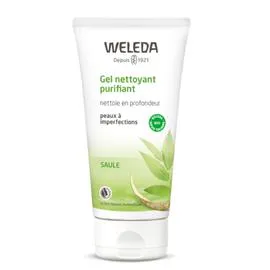 WELEDA Soin visage gel nettoyant purifiant anti-imperfection 100ml