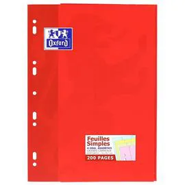 OXFORD Feuilles simples, couleurs mixées l'unité