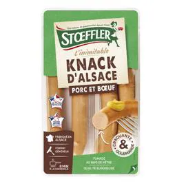 STOEFFLER Saucisses Knack d'Alsace 260g