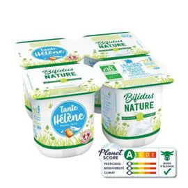 TANTE HELENE Yaourt Bifidus Nature Bio 500g