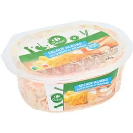 CARREFOUR CLASSIC' Salade Alaska surimi ananas 300g