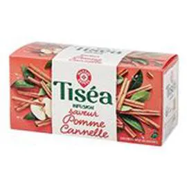 MARQUE REPÈRE, TISÉA Infusion pomme cannelle 25 sachets 55g