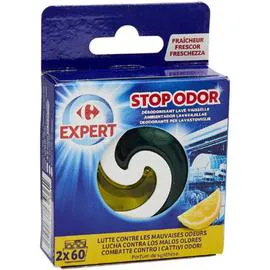 CARREFOUR EXPERT Désodorisant lave vaisselle x2