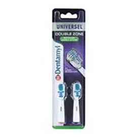 MARQUE REPÈRE, DENTAMYL Recharge brosse à dents - Double zone x2