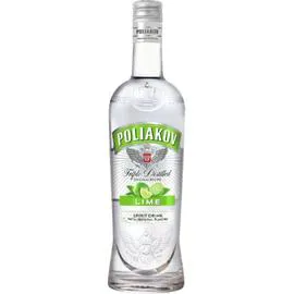 POLIAKOV Vodka aromatisée citron 32% 75cl