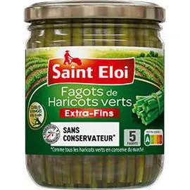 SAINT ELOI Fagots de haricots verts extra-fins 220g