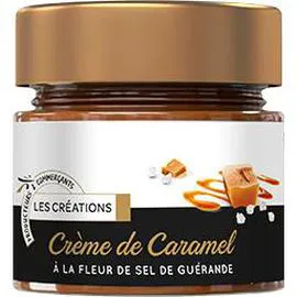 LES CRÉATIONS Crème de caramel à la fleur de sel de Guérande 210g