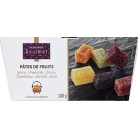 MONOPRIX GOURMET Pâtes de fruits 300g