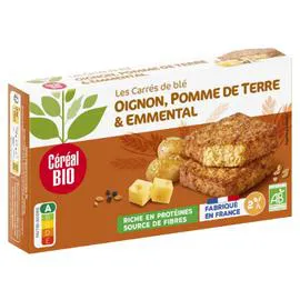 CÉRÉAL BIO Galettes blé, oignon, pomme de terre et emmental Bio 200g