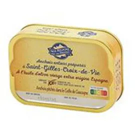 NOS RÉGIONS ONT DU TALENT Anchois entiers 115g