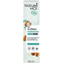 NATURÉ MOI Crème hydratante alo vera BIO jour/nuit 50ml