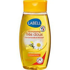 LABELL Shampooing très doux camomille & mimosa, cheveux blonds 250ml