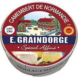 E. GRAINDORGE Camembert de normandie au lait cru AOP 250g