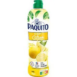 PAQUITO Sirop citron 75cl
