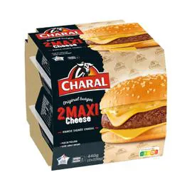 CHARAL Burgers Cheese maxi 2x220g
