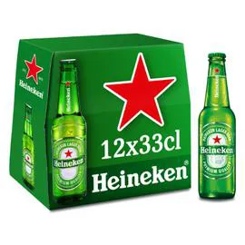 HEINEKEN Bière blonde 12x33cl