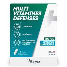 LABORATOIRES NUTRISANTÉ Complément Alimentaire Multi-Vitamines Défenses x30