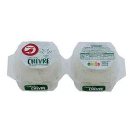 AUCHAN Crottin de chèvre 2x60g