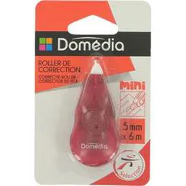 DOMÉDIA Mini roller de correction 5mm x 6m l'unité
