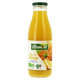 VITAMONT Pur Jus D'Orange De Grèce Bio 750ml