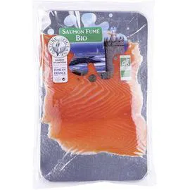 NATURE OCEANE Saumon Fumé Bio x4 Tranches 140g