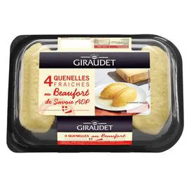 GIRAUDET Quenelles Fraîches au Beaufort de Savoie AOP 320g
