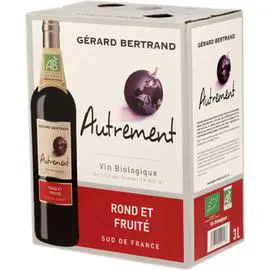 GÉRARD BERTRAND Vin Rouge Languedoc Roussillon Vin de France Autrement Bio 3l