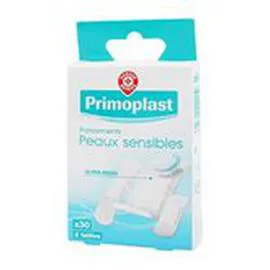 MARQUE REPÈRE, PRIMOPLAST Pansements Peaux sensibles x30 x30