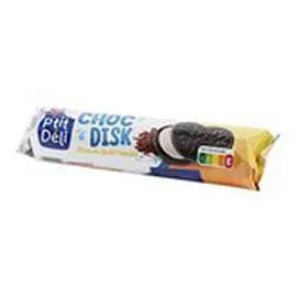 MARQUE REPÈRE, P'TIT DÉLI Biscuit roulé Cacao/vanille 154g