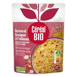 CÉRÉAL BIO Quinoa & boulghour à l'indienne bio 220g