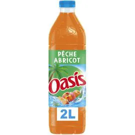 OASIS Boisson aux fruits saveur pêche abricot 2l