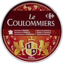 CARREFOUR Coulommiers Doux Et Crémeux 350g