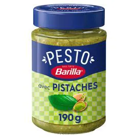 BARILLA Sauce pesto pistache et basilic 190g