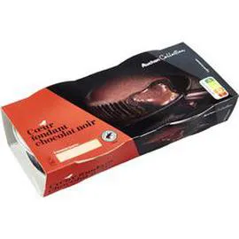 AUCHAN MMM! Coeur fondant au chocolat 2x90g