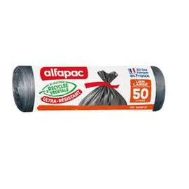 Sacs poubelle 50L Maxi poids (x10)