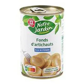 MARQUE REPÈRE, NOTRE JARDIN Fonds d'artichauts 210g