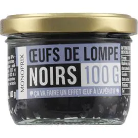 MONOPRIX Oeufs lompes noir 100g
