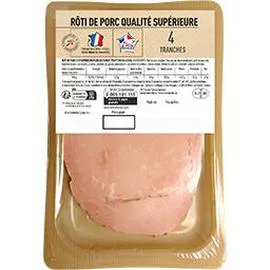 LE CHOIX DU CHARCUTIER Rôti de porc qualité supérieure 175g