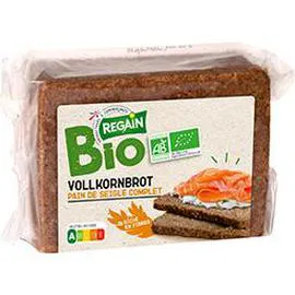 REGAIN BIO Pain de seigle complet BIO 500g