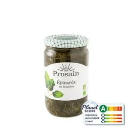PROSAIN Épinards En Branches Bio 660g