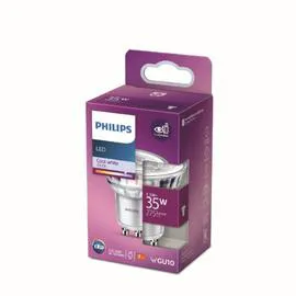 PHILIPS Spot LED GU10 Spot Blanc-froid 35W x1 l'unité