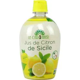 NOTRE SÉLECTION Jus de citron de Sicile Le Citronnier 200ml