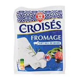 MARQUE REPÈRE, LES CROISÉS Fromage de brebis Lait pasteurisé 28% MG 200g