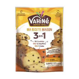 VAHINÉ Préparation recette maison cookies, muffins, ou cake 300g