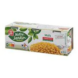 MARQUE REPÈRE, NOTRE JARDIN Maïs Croquant 3x140g
