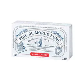 ALBERT MÉNÈS Foie de morue fumé 110g
