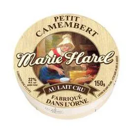 MARIE HAREL Petit camembert au lait cru 150g