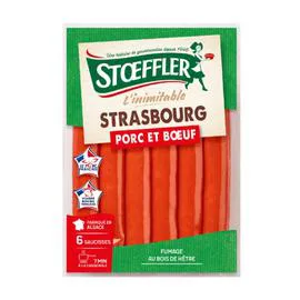 STOEFFLER Saucisses La Strasbourg 240g