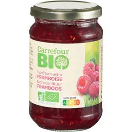CARREFOUR BIO Confiture bio framboise 360g