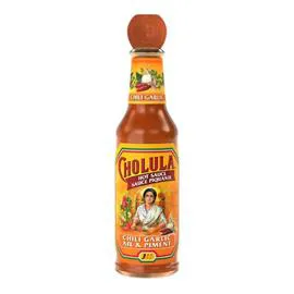 CHOLULA Sauce piquante ail et piment 150ml